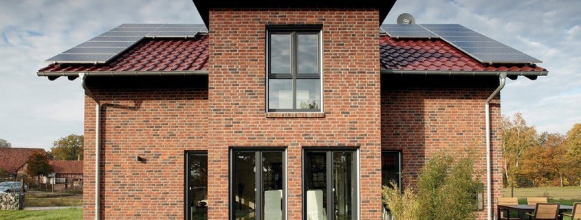 Кирпичный дом в Германии