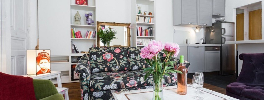 Интерьер парижской квартиры