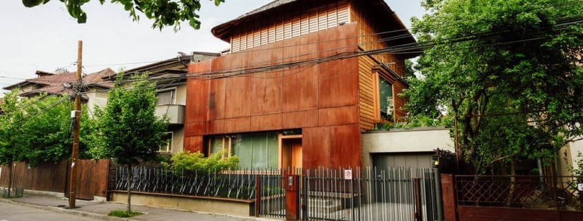 Оригинальное строение в Румынии