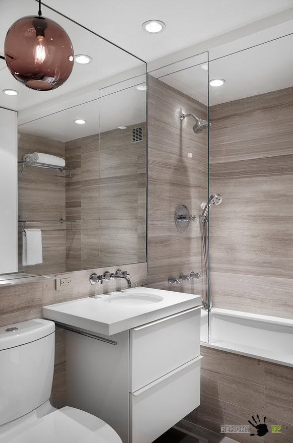 Дизайн ванной комнаты 6 кв.м. (85 фото)