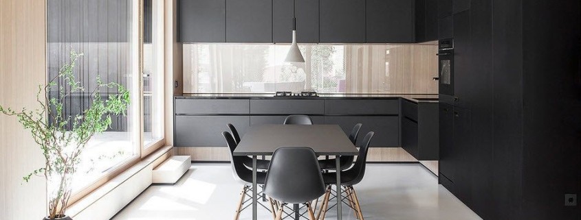 Интерьер немецкого минималистского дома