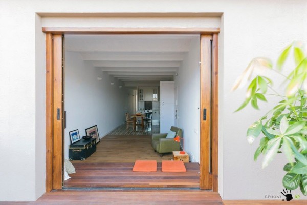 Выход на открытую террасу