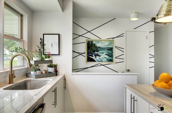 Бело-черный контраст