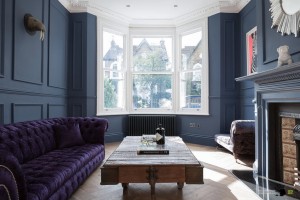 Гостиная в современном частном доме