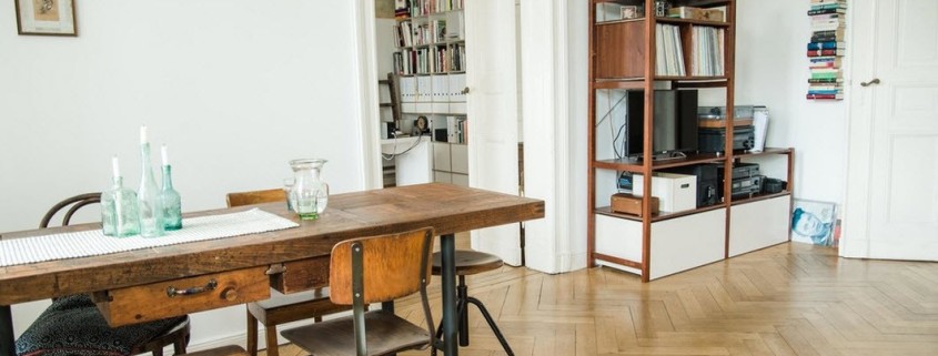 Ретро-дизайн берлинской квартиры