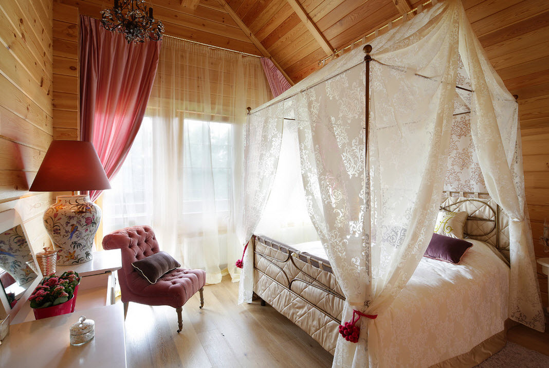 Спальня у романтичному стилі