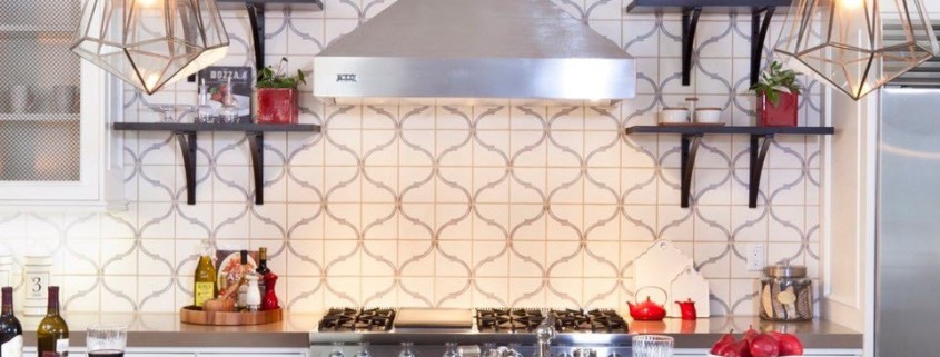 Керамическая плитка в дизайне кухни
