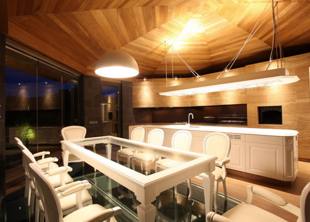 Яркое освещение для кухни