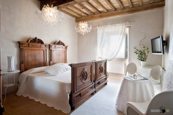 Легкие занавески с перекидными петлями