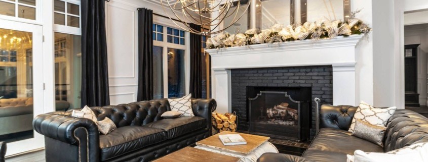 Мебель черного цвета - современный штрих в интерьере