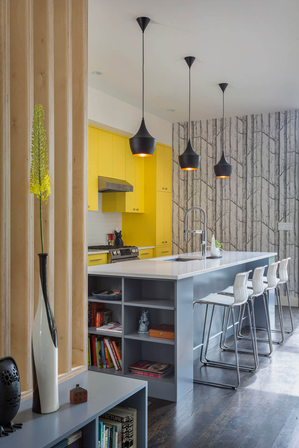 Яскраве колірне рішення для кухонних фасадів