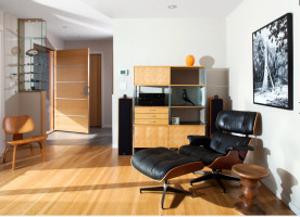 Темные оттенки ореха в современном интерьере