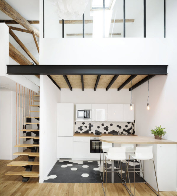 Дизайн двухуровневой квартиры