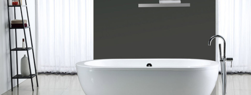Акриловая ванна для современного интерьера