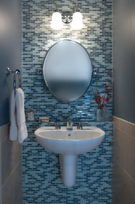 Отделка современной ванной комнаты при помощи керамической плитки