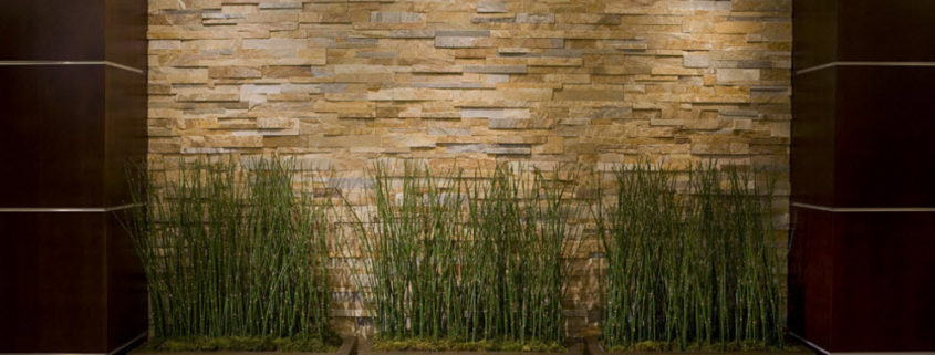 Декоративный камень в современном интерьере