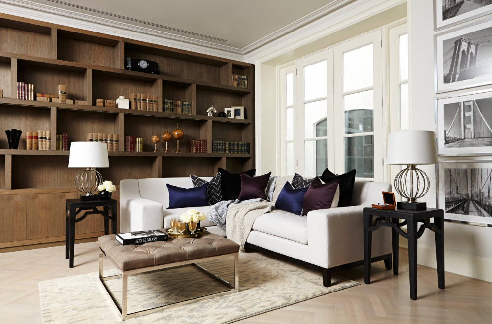 Диван угловой с подлокотниками