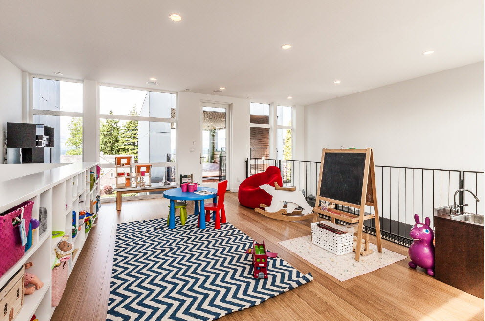 Детская на втором этаже