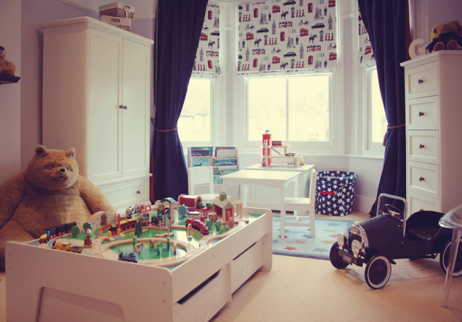 Оригинальный остров в детской