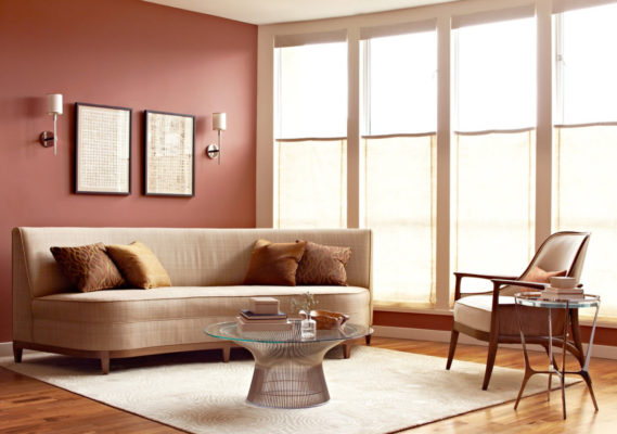 Интерьер в бежевых тонах