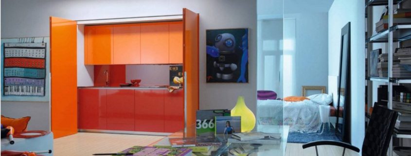 Объединение всех зон в одном помещении квартиры