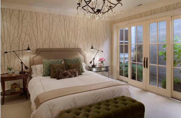 Обои для помещения с низкими потолками