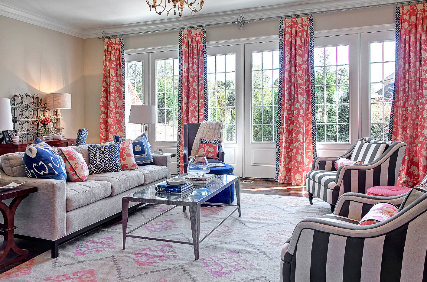 Необычный дизайн штор