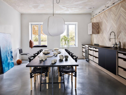 Кухня в стиле контемпорари