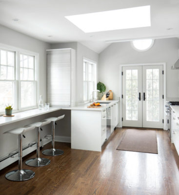 Планировка для проходной кухни