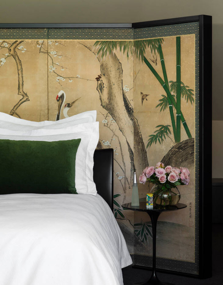 Оформление изголовья