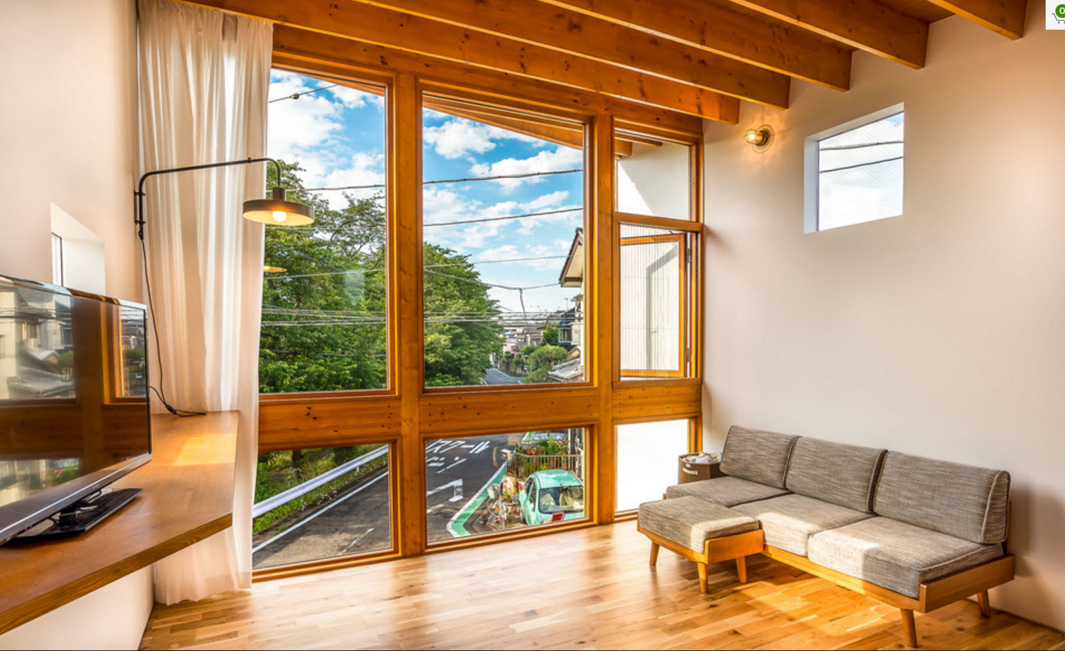 Современный дизайн с азиатским уклоном