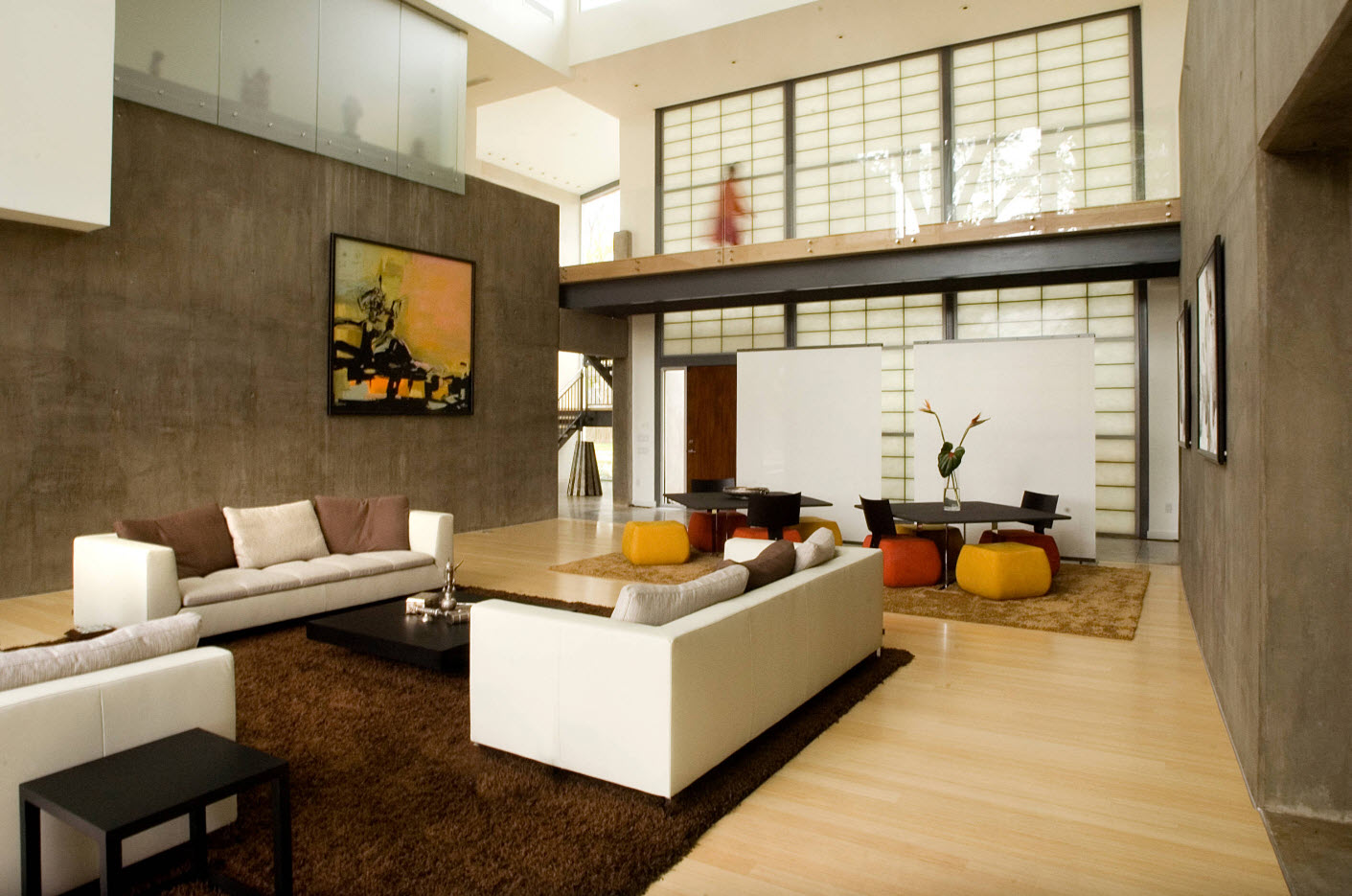 Дизайн для просторной гостиной