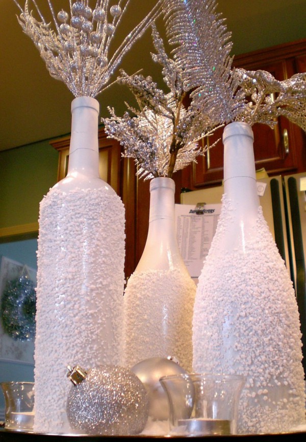 Декор бутылок своими руками – превращение ненужной тары в стильный элемент интерьера