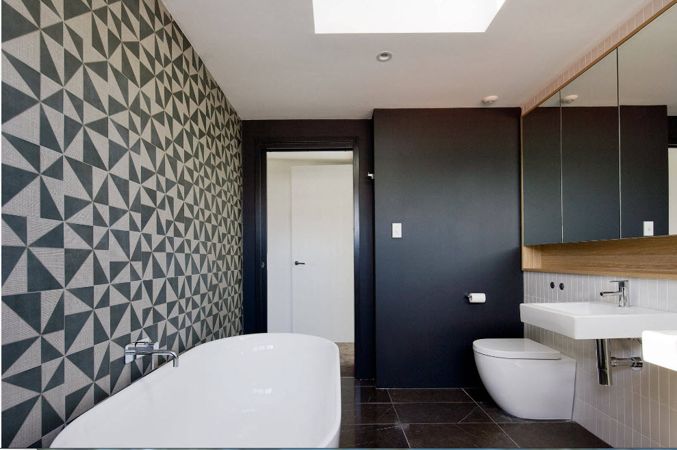 Дизайн просторной ванной комнаты