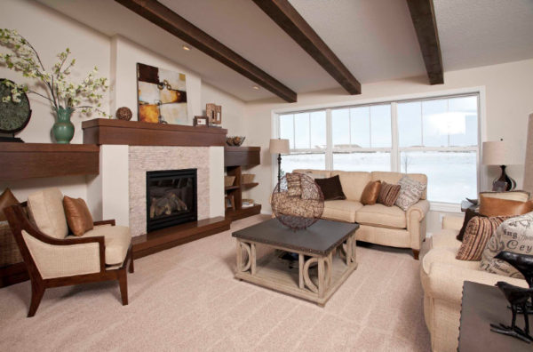 Контрастная отделка