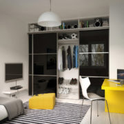 Современный дизайн шкафа-купе