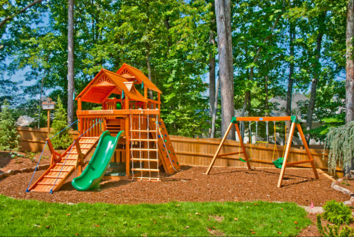 100 лучших идей: детская игровая площадка для дачи на фото