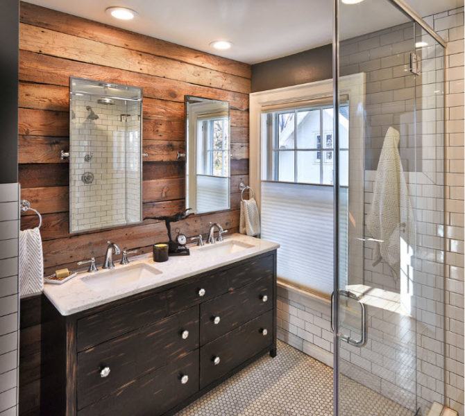 100 лучших идей: брашированная древесина на фото