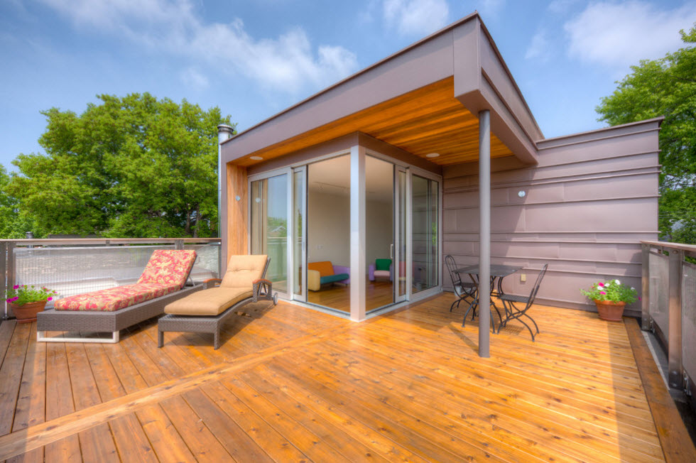 Дом с террасой