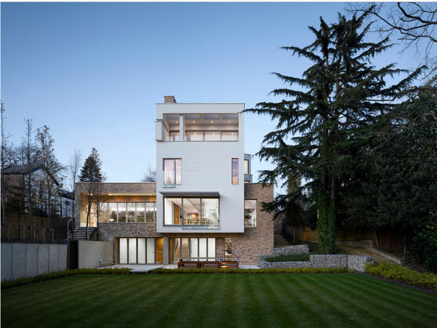 Необычный дизайн дома