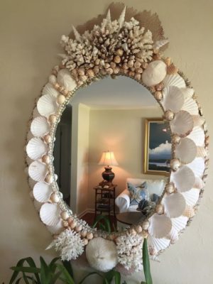 морской дизайн зеркала
