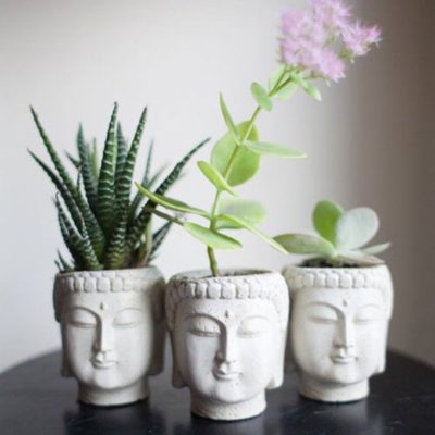 изделия из полимерной глины: вазоны