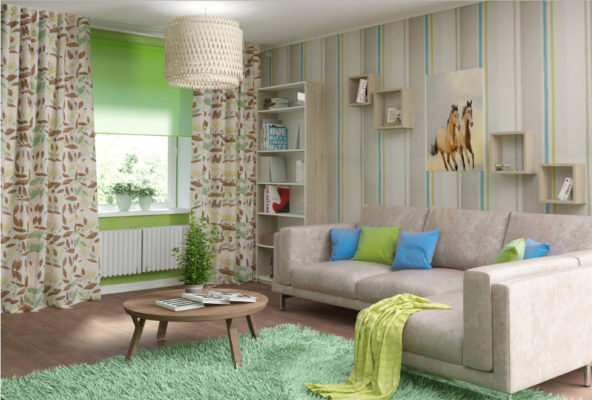 Уютная обстановка