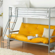 оригинальная двухъярусная кровать с диваном