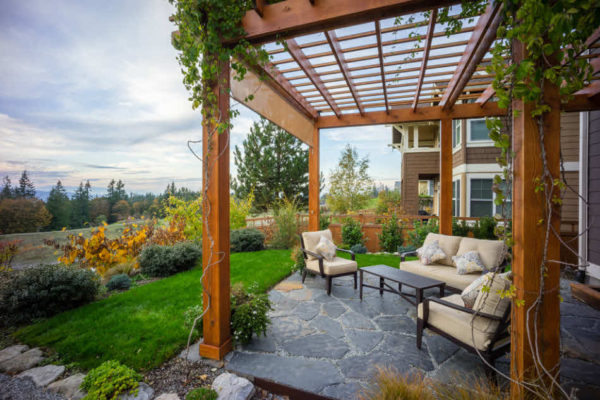 беседка-настил