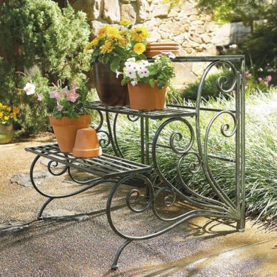 ступенчатая подставка для цветов