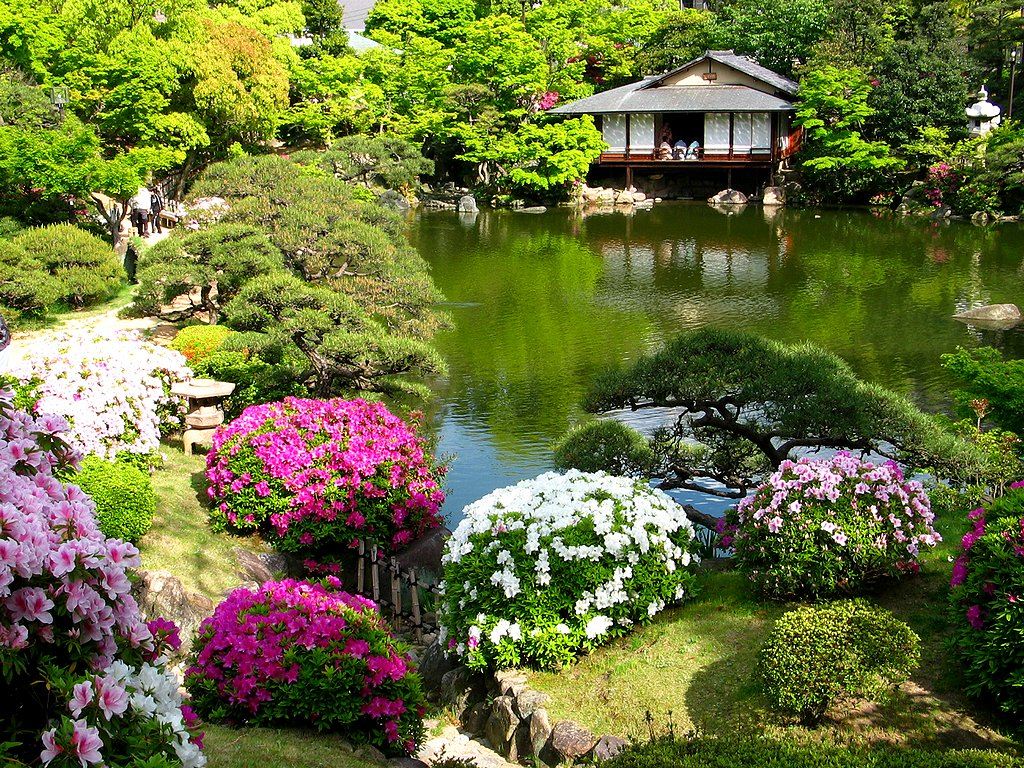 Сады в японии