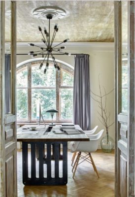 красивый интерьер в частном доме