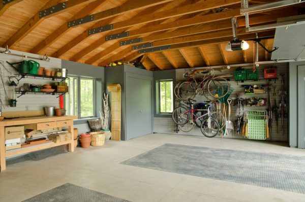 оригинальный потолок в гараже