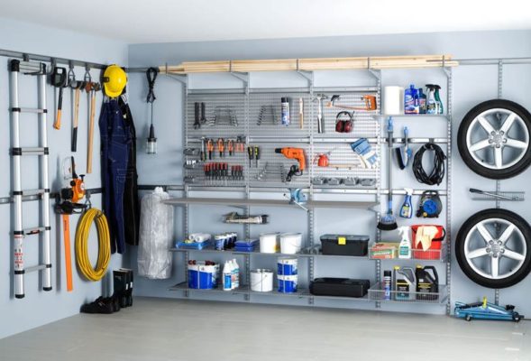 полки в гараже